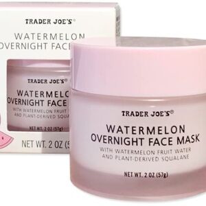 Trader Joe's Watermelon Overnight Face Mask 2 oz. NEW